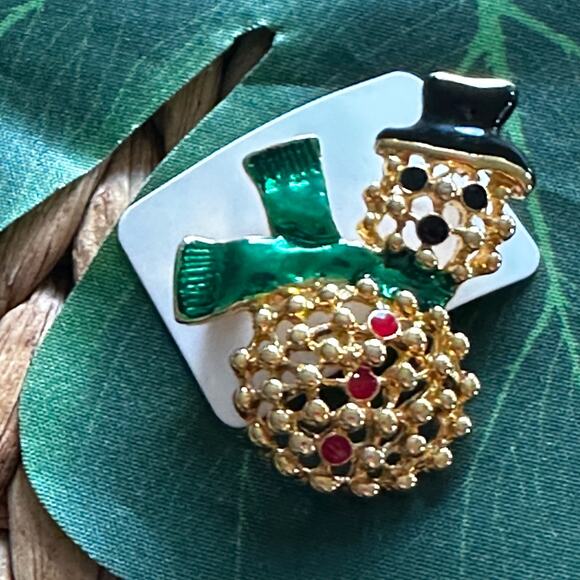 BOGO FREE VTG Brooch Holiday Pin - Picture 3 of 5